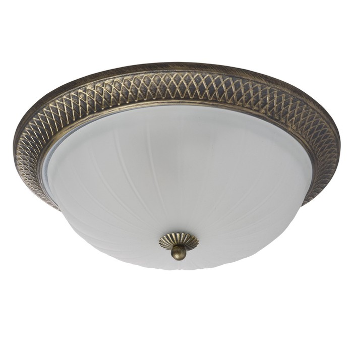 Люстра "Ариадна" 3x60W E27 античная бронза 38x38x13см