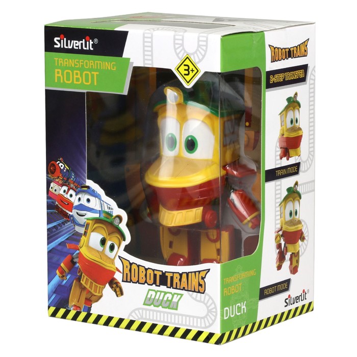 Трансформер-паровозик "Утенок", 10 см