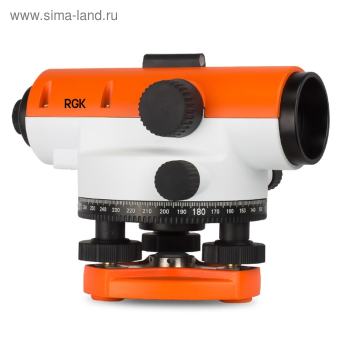 Оптический нивелир RGK C-20, увеличение 20х, объектив d=40 мм оптический нивелир rgk n 55 объектив 46 мм 55 х