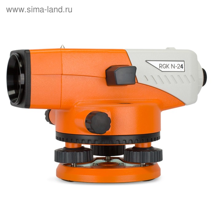 Оптический нивелир RGK N-24, увеличение 24х, объектив d=32 мм нивелир оптический зубр профессионал 34917 увеличение 32х рабочий диапазон 120 м
