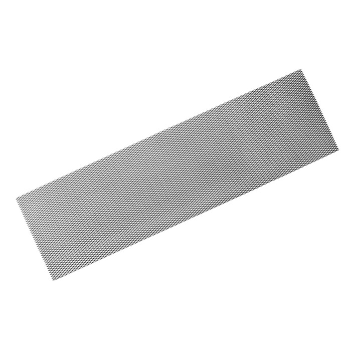Сетка защитно-декоративная Dollex, алюминий, 100х30 см, ячейки 15х6,5 мм, черная