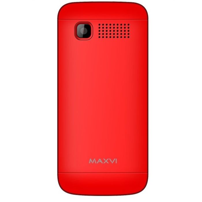 Сотовый телефон Maxvi B2, 32 МБ, TFT, 128х160, красный