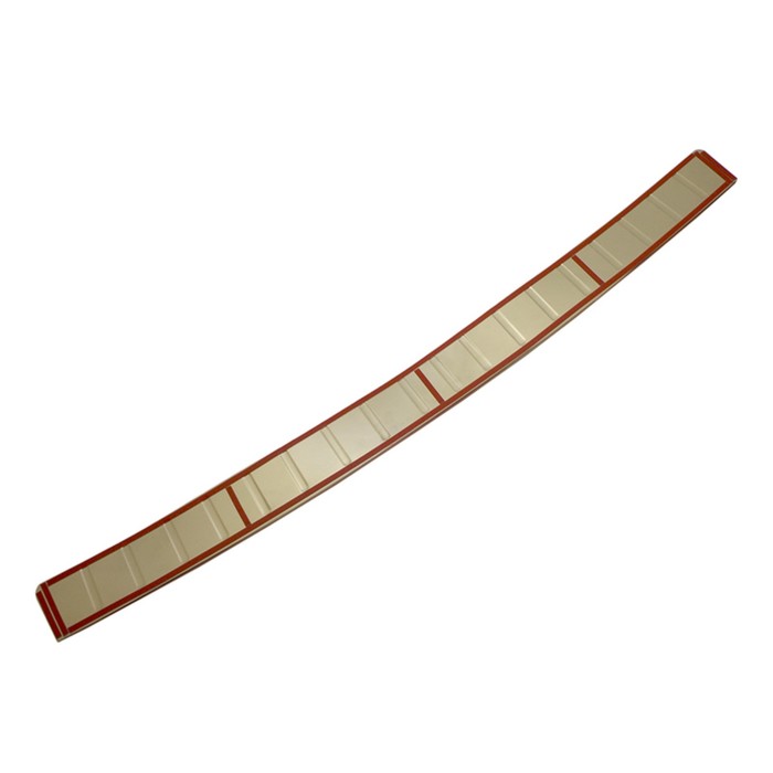 Накладка на задний бампер Dollex, Volkswagen T5, T6, нержавеющая сталь