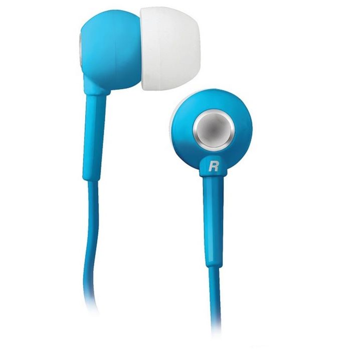 Наушники BBK EP-1200S, вкладыши, в ушной раковине, провод 1.2 м, синие