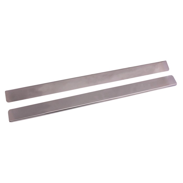 Накладки на пороги Dollex, ВАЗ-2121 Niva, нержавеющая сталь, набор 2 шт.