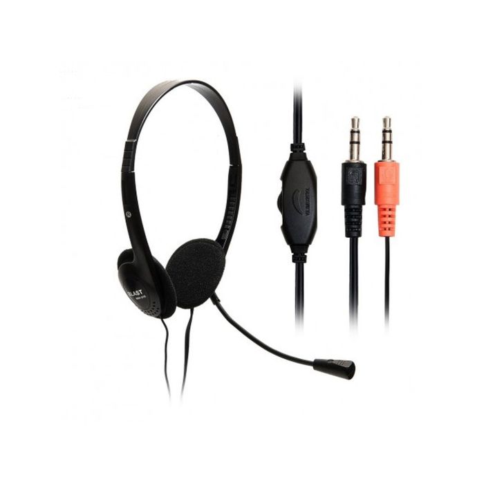 Гарнитура Blast BAH-316 Computer, накладная, черная