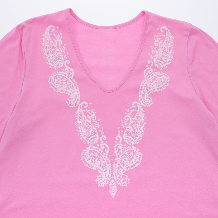 Сорочка женская цвет розовый, р-р 48