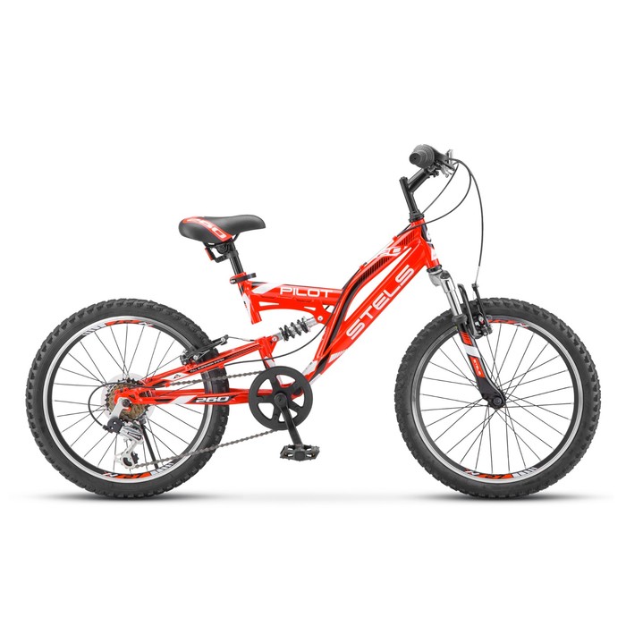 Велосипед 20" Stels Pilot-260, V020, цвет красный, размер 13"