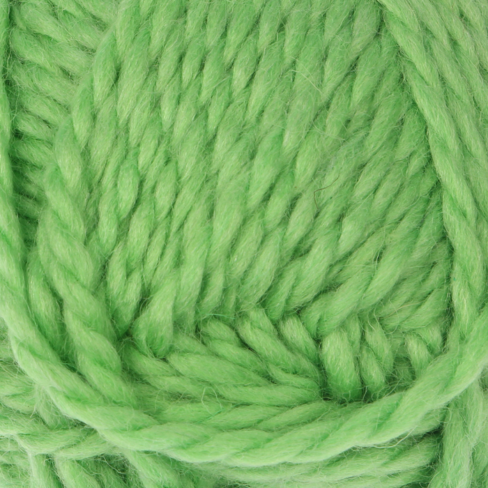 Пряжа "Мелодия" 50% шерсть, 50% акрил 100м/100гр (3298, яркий салат)