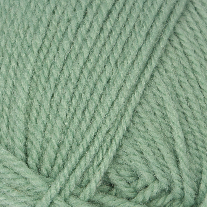 Пряжа "Подмосковная" 50% шерсть, 50% акрил 250м/100гр (0580, зеленое яблоко)