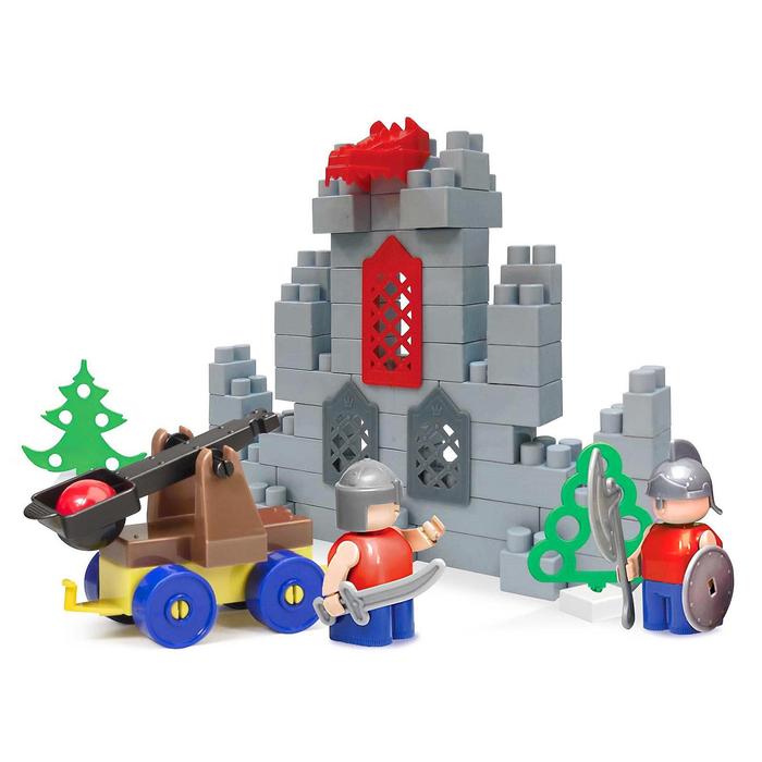 Конструктор Bauer «Крепость: катапульта», 74 детали