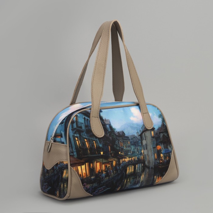 Сумка женская «Ночной город», 1 отдел на молнии