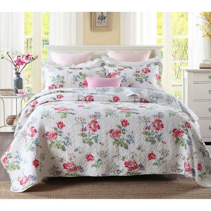 Комплект Patchwork: покрывало 230 × 250 см, наволочки 50 × 70 см - 2 шт