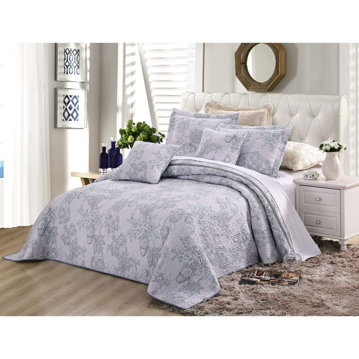 Комплект Madeira: покрывало 160 × 240 см, наволочки 50 × 50 см - 2 шт