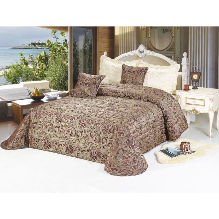 Комплект Palazzo Ducale: покрывало 240 × 260 см, наволочки 45 × 45 см - 2 шт