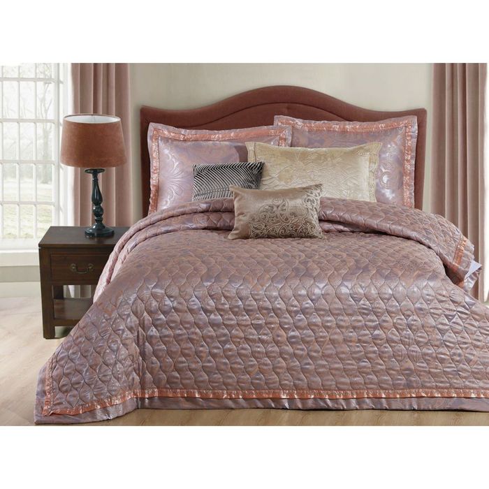 Комплект: покрывало 240 × 260 см, наволочки 50 × 70 см - 2 шт