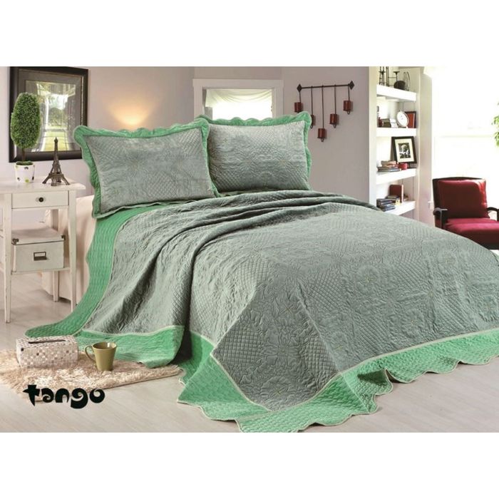 Комплект Montblanc: покрывало 240 × 260 см, наволочки 50 × 70 см - 2 шт