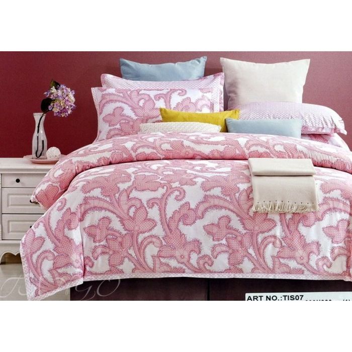 КПБ евро, 250х270, 200х220, 50х70 см, 70х70 см по 2 шт, мако-сатин TIS07-108