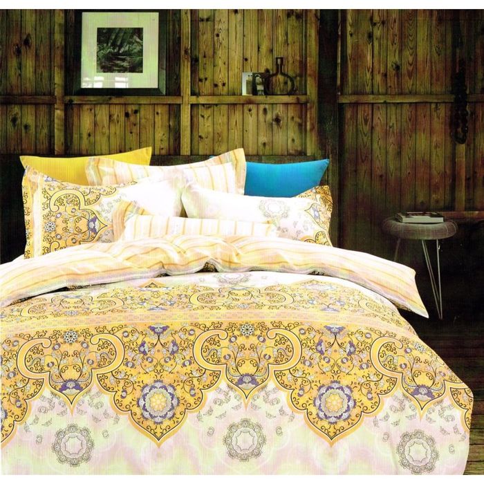 КПБ евро, 230х250 см, 200х220 см, 50х70 см, 70х70 см по 2 шт, сатин TPIG6-738