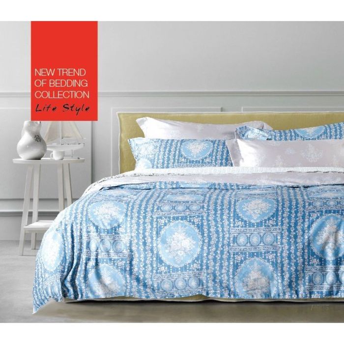 КПБ 2 сп, размер 220х245 см, 180х210 см, 50х70 см-2 шт, сатин TS02-692-50