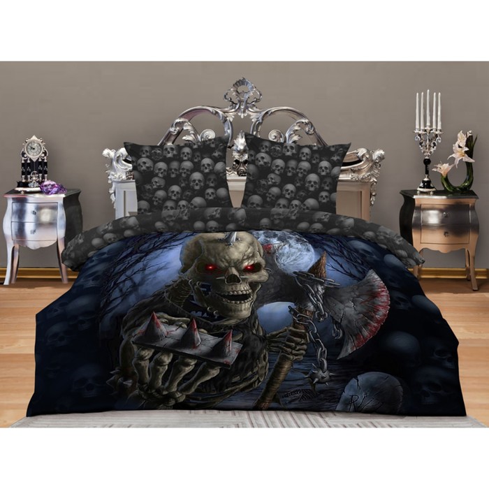 КПБ Евро Hunger размер 220х240 см, 200х220 см, 70х70-2 шт. А019