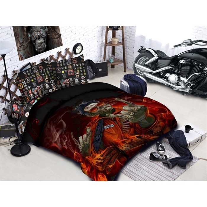 КПБ Евро "Рокабельщик" размер 220х240 см, 200х220 см, 70х70-2 шт. А025