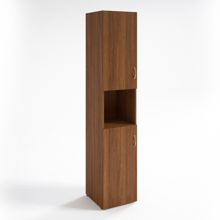 Шкаф для документов НШ-12, 383х380х1890 мм, орех