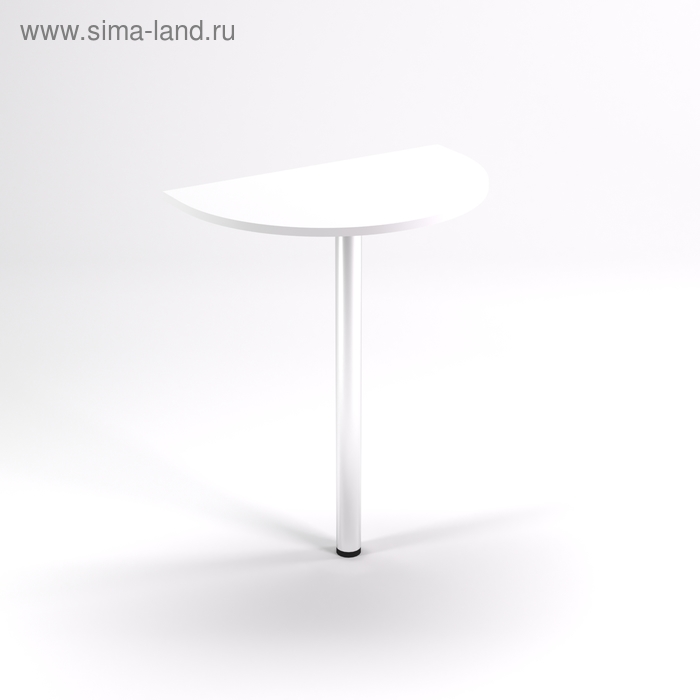 Приставка к столу П4.6, 600 × 600 × 750 мм, белый шагр