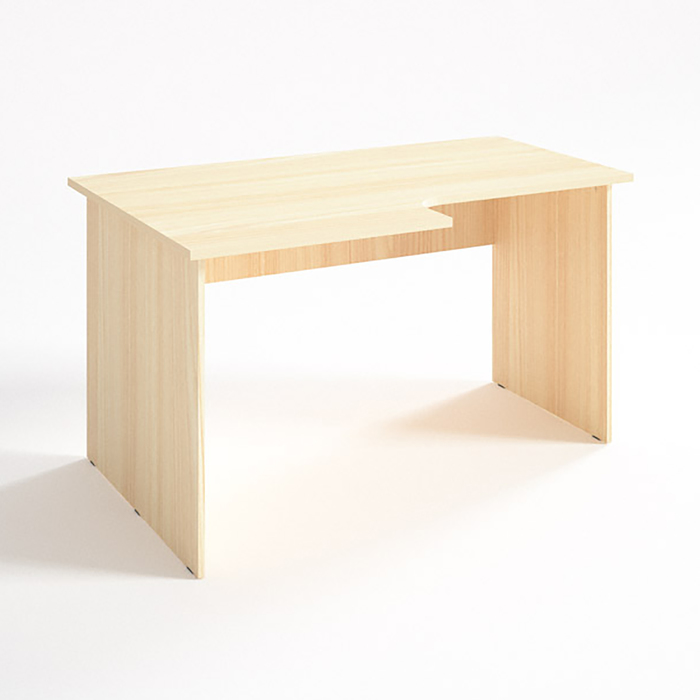 Стол угловой левый СЛ14.9.7(16), 1400х900/680х750 мм, клен