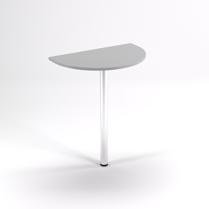 Приставка к столу П4.6, 600х600х750 мм, серый