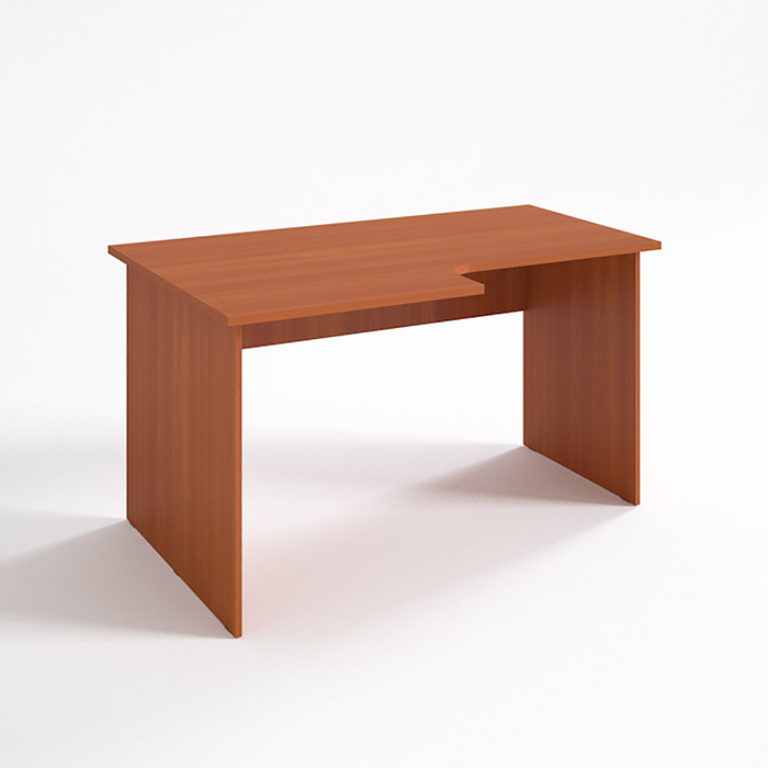 Стол угловой левый СЛ14.9.7(16), 1400х900/680х750 мм, яблоня локарно