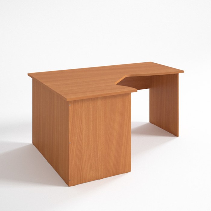 Стол угловой левый СЛ16.12.7, 1600х1180/680х750 мм, вишня оксфорд