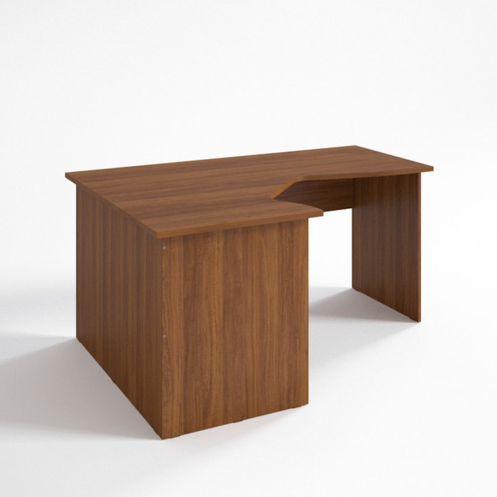Стол угловой левый СЛ16.12.7, 1600х1180/680х750 мм, орех