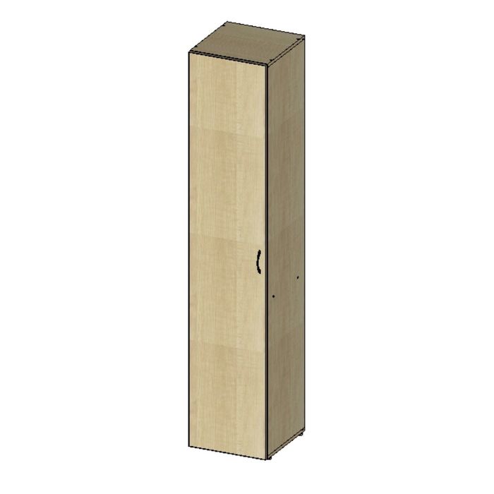 Шкаф для документов НШ-9, 383х380х1890 мм, клен