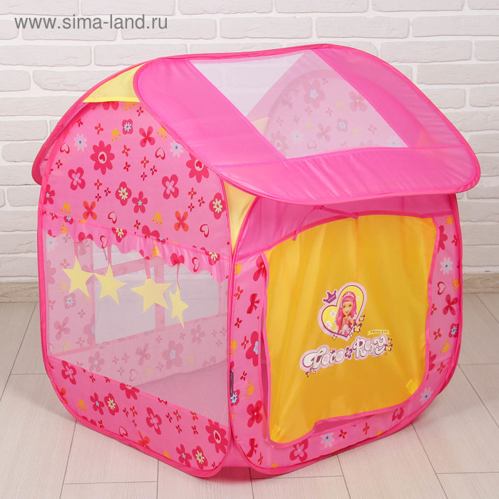 фото Игровая палатка «дом принцессы», цвет розовый, металлический каркас