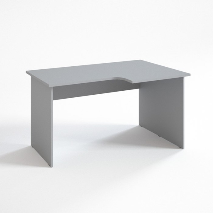 Стол угловой правый СП14.10.6, 1400х1000/600х750 мм, серый
