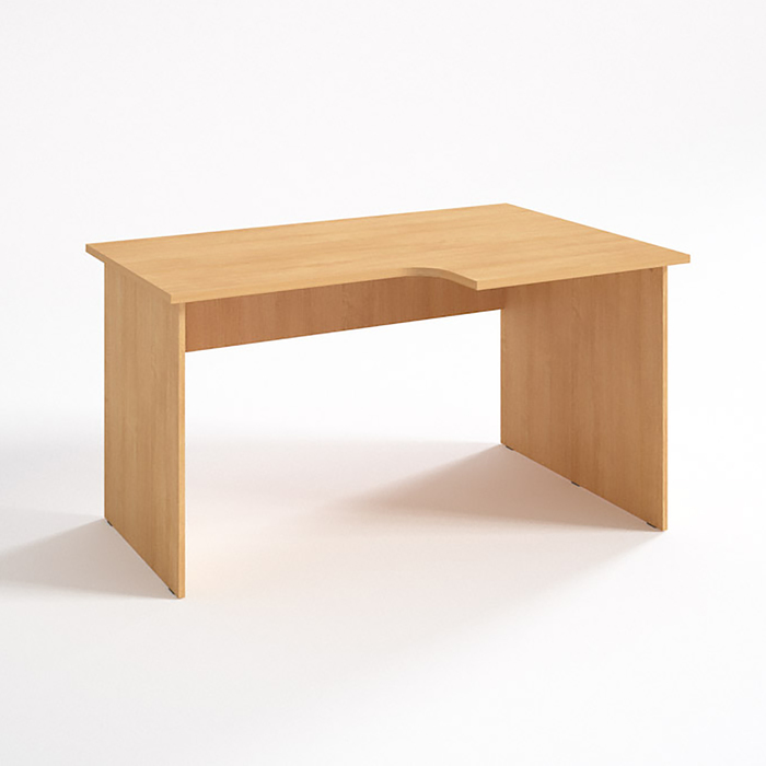Стол угловой правый СП14.9.7(16), 1400х900/680х750 мм, бук светлый