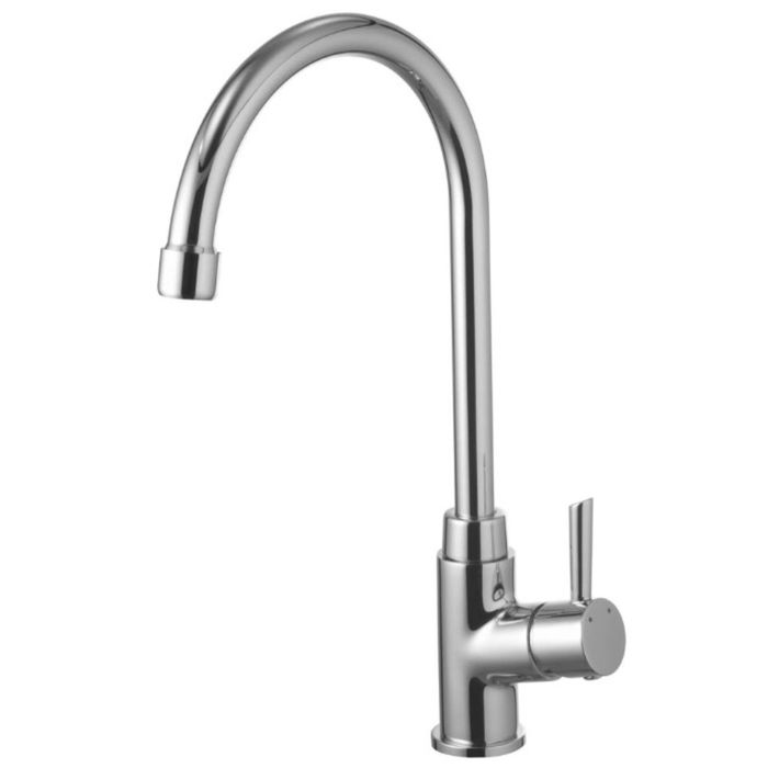 Смеситель для кухни Zenta "Новео" Z0101, R-излив, однорычажный, хром