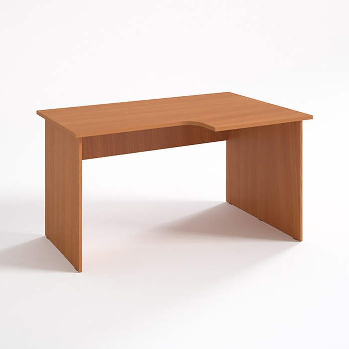 Стол угловой правый СП14.9.7(16), 1400х900/680х750 мм, вишня оксфорд