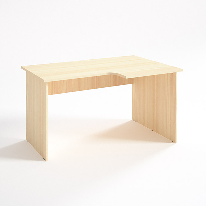 Стол угловой правый СП14.9.7(16), 1400х900/680х750 мм, клен