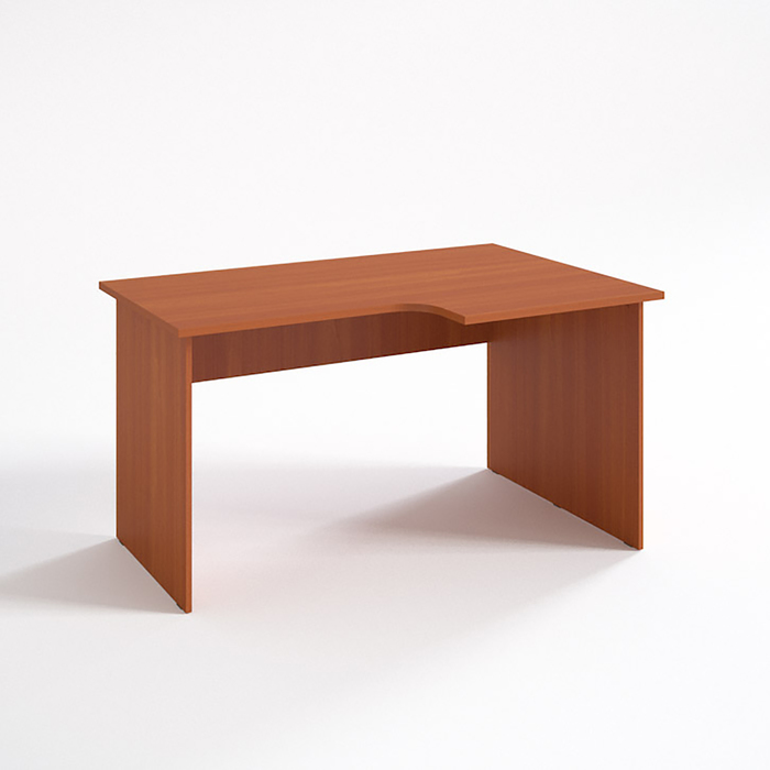 Стол угловой правый СП14.9.7(16), 1400х900/680х750 мм, яблоня локарно