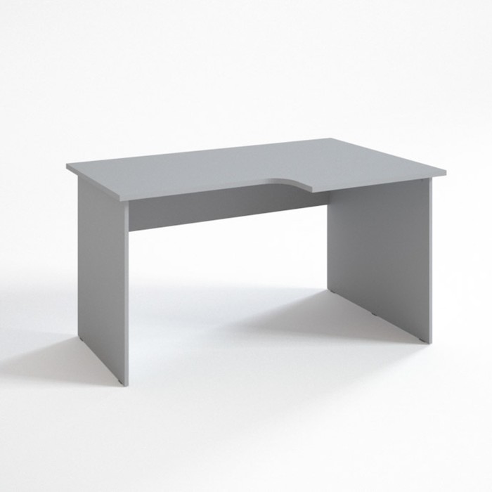Стол угловой правый СП14.9.7, 1400х900/680х750 мм, серый
