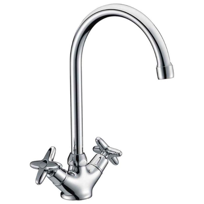 Смеситель для кухни Zenta "Флекс" Z0701, R-излив, хром