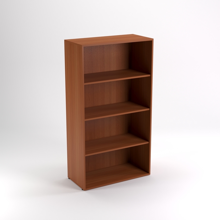 Шкаф стеллаж средний НШ-18, 760х380х1520 мм, вишня оксфорд