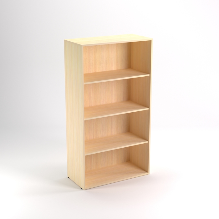 Шкаф стеллаж средний НШ-18, 760х380х1520 мм, клен