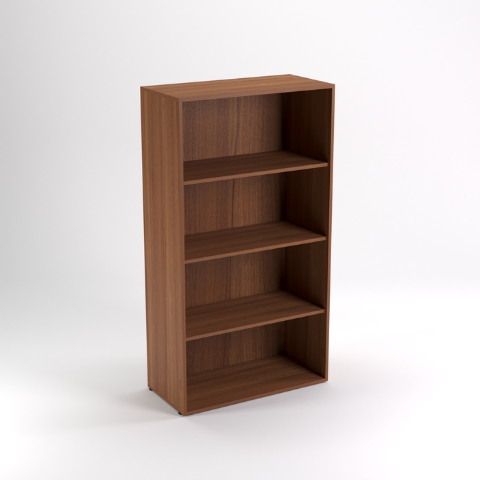 Шкаф стеллаж средний НШ-18, 760х380х1520 мм, орех