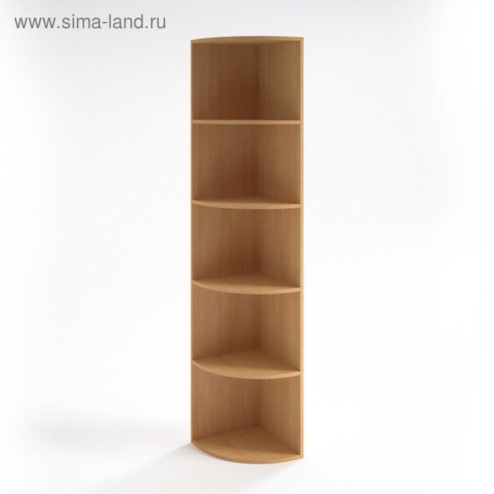 Шкаф угловой средний НШ-17, 380х380х1520 мм, бук светлый