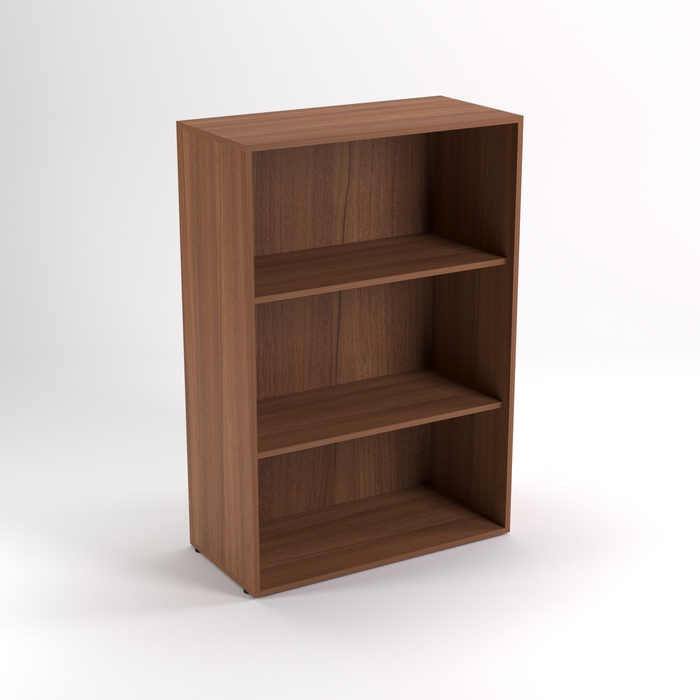 Шкаф стеллаж низкий НШт-4, 760х380х1153 мм, орех