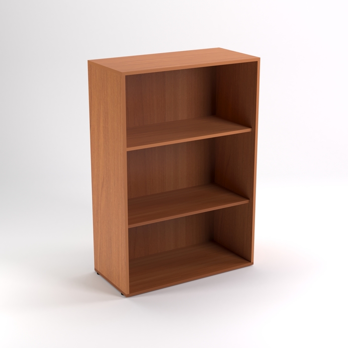 Шкаф стеллаж низкий НШт-4, 760х380х1153 мм, яблоня локарно