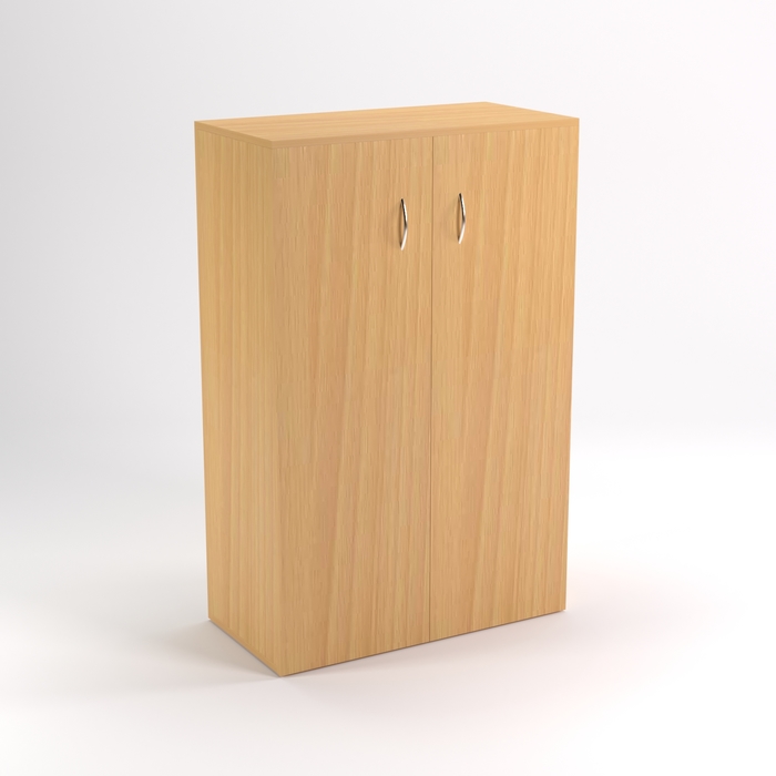 Шкаф стеллаж низкий НШт-5, 760х380х1153 мм, бук светлый